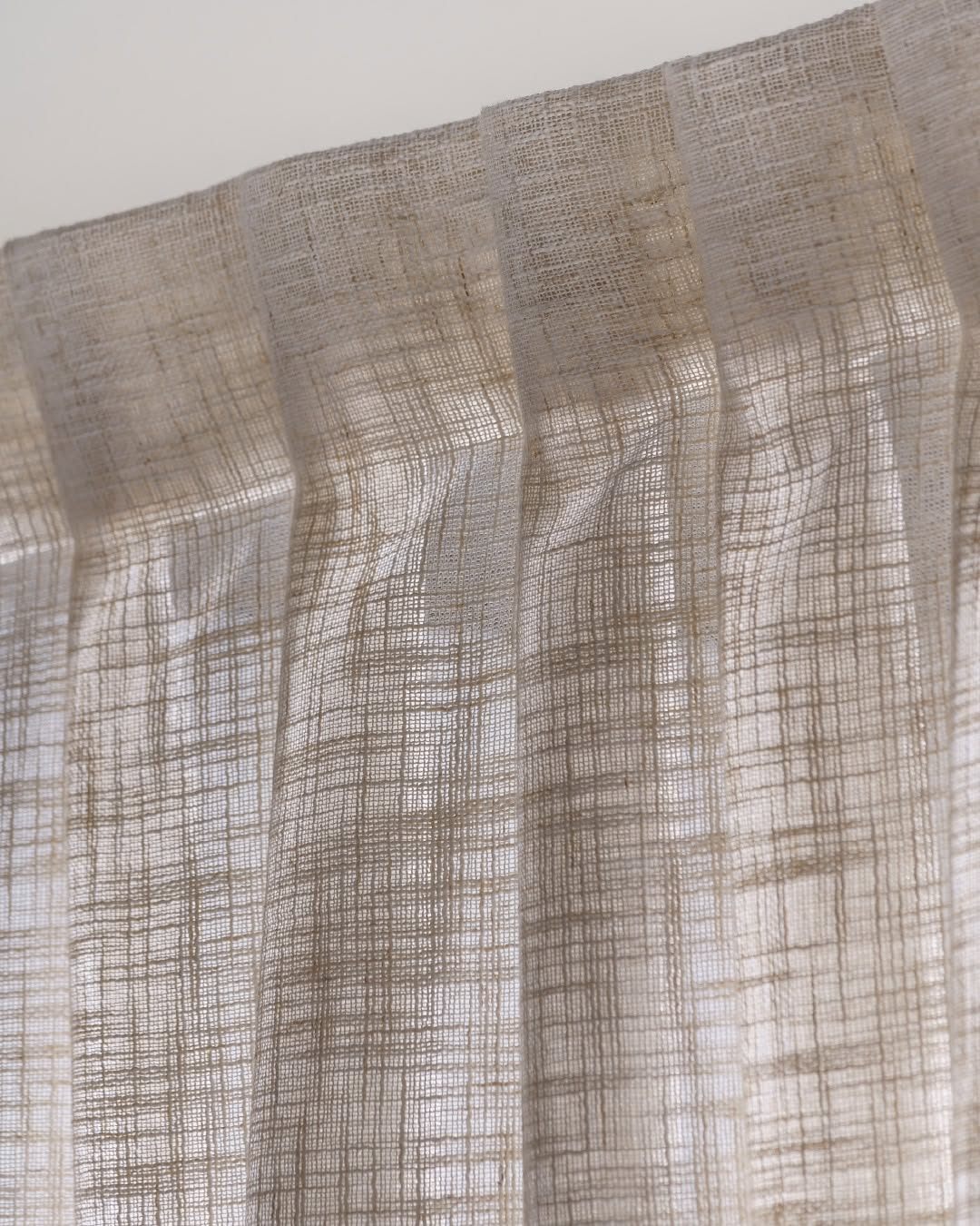 LAMU EGGSHELL SHEER OR LINED CURTAIN PRICED FROM $384