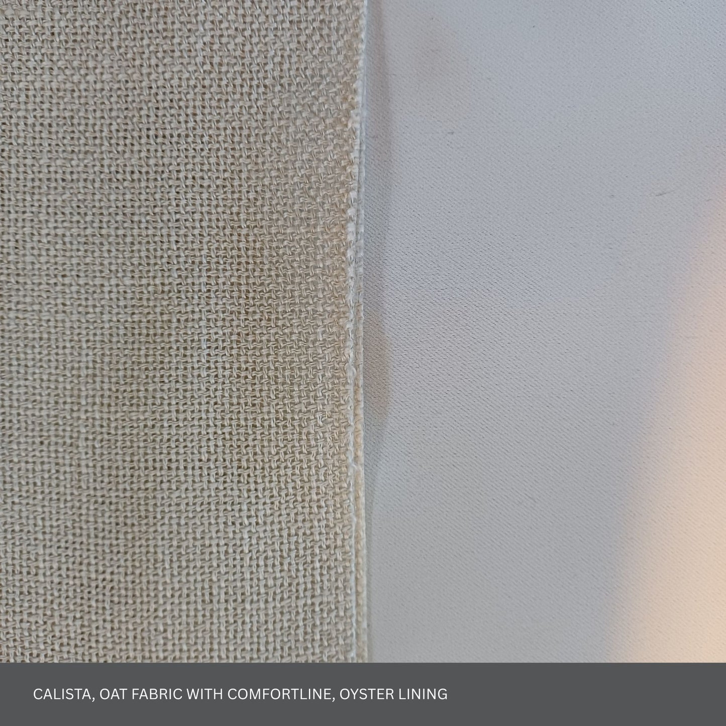 CALISTA OAT SHEER OR LINED CURTAIN PRICED FROM $411