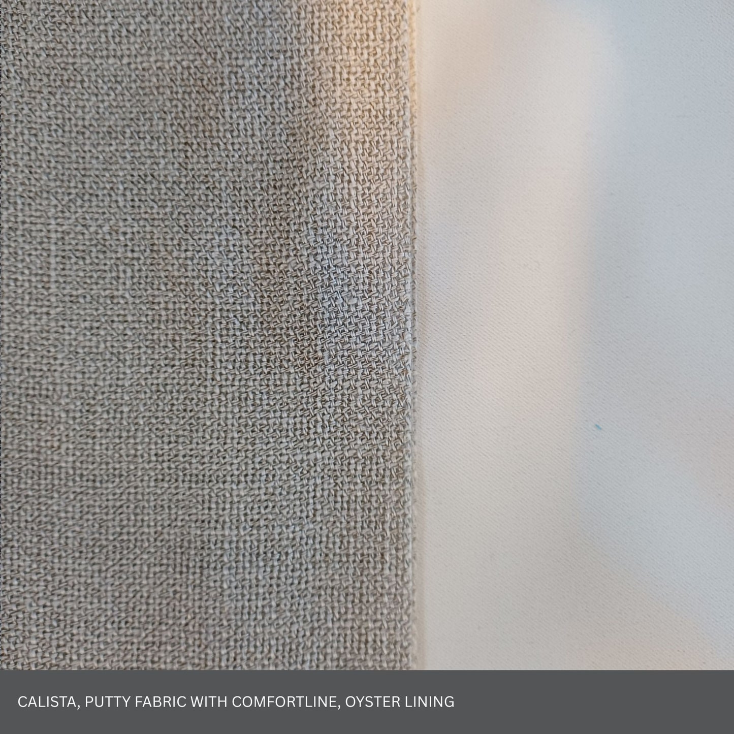 CALISTA PUTTY SHEER OR LINED CURTAIN PRICED FROM $411
