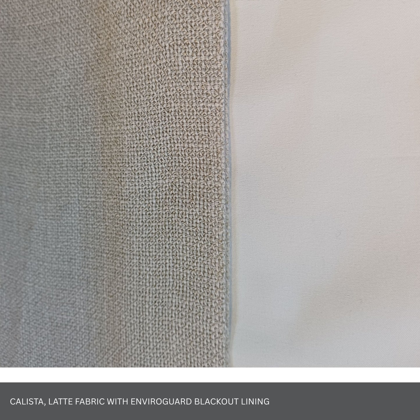 CALISTA LATTE SHEER OR LINED CURTAIN PRICED FROM $411