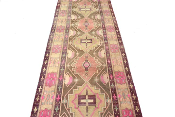 SHIRAZ VINTAGE PERSIAN RUNNER 91, 1000x3420mm