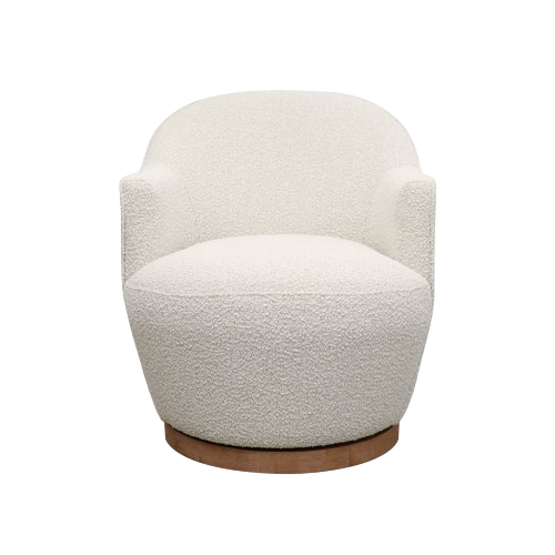 Ferguson Swivel Chair- Cream