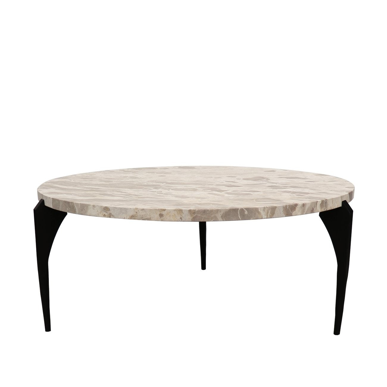 ARIANA COFFEE TABLE - BEIGE: 920x920x380mm