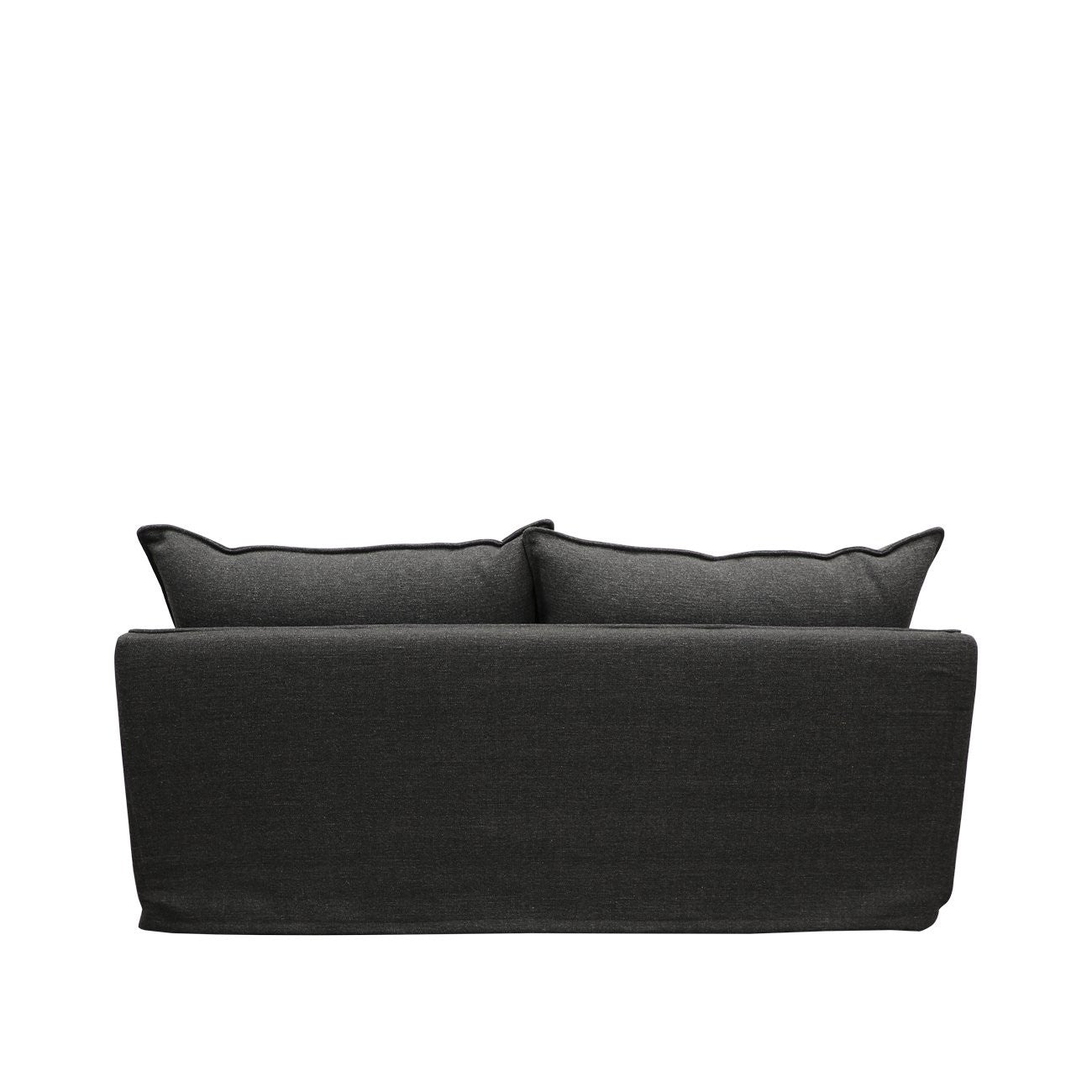 HAVEN SLIPCOVER SOFA- 2 SEATER DARK GREY