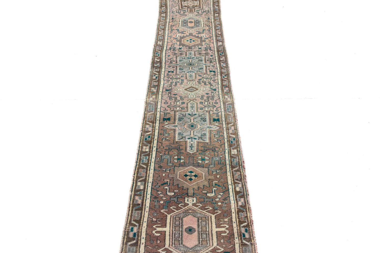 SHIRAZ VINTAGE PERSIAN RUNNER 96; 550x3060mm