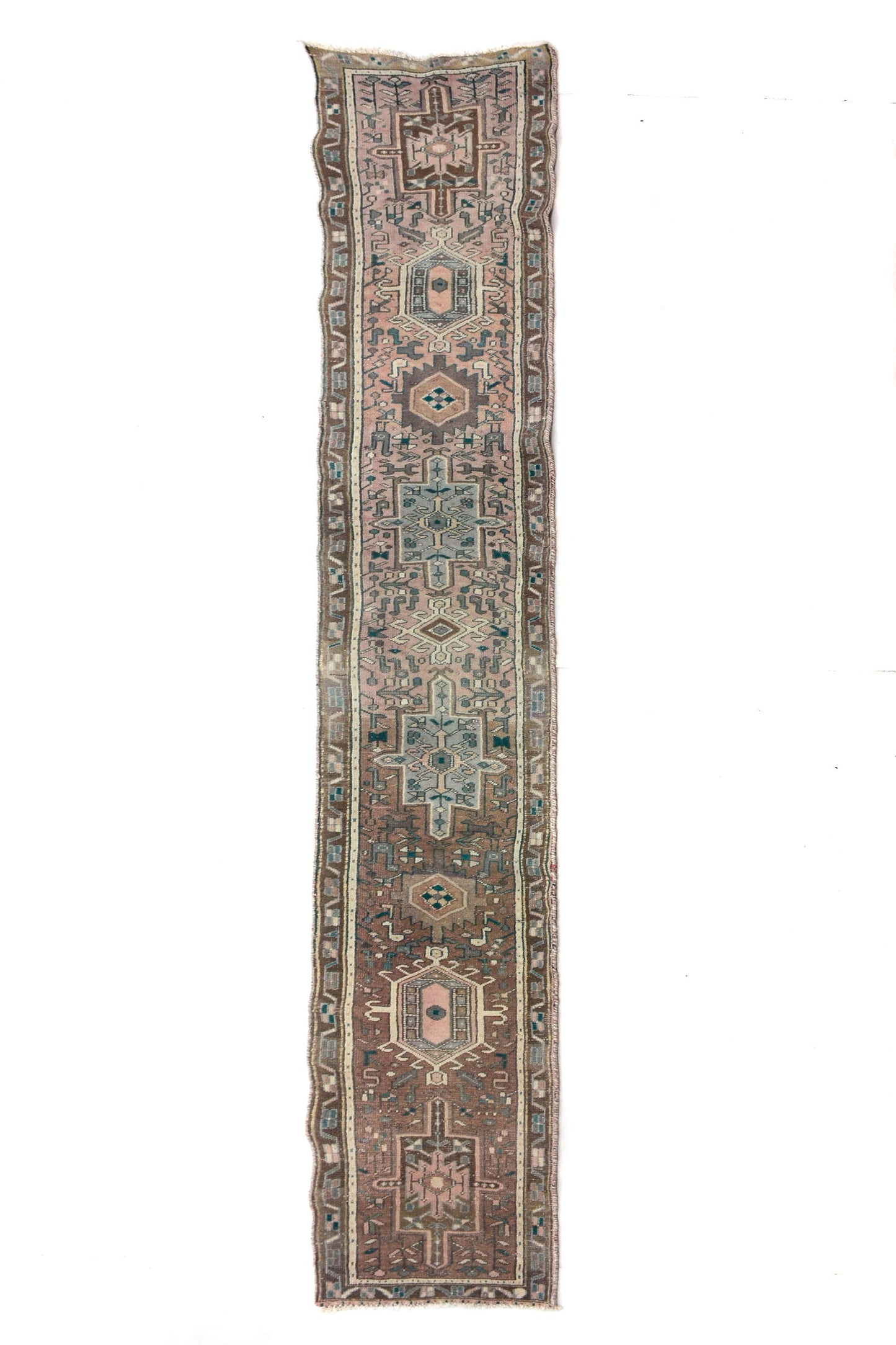 SHIRAZ VINTAGE PERSIAN RUNNER 96; 550x3060mm