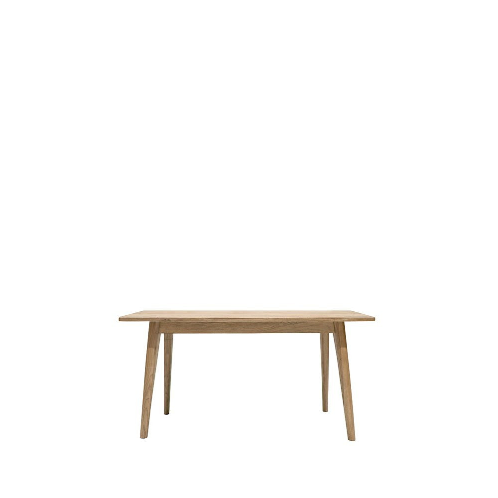 VAASA OAK DINING TABLE: 1500x850x760mm