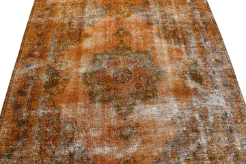 OVERDYED VINTAGE PERSIAN RUG 82; 2270x3100cm