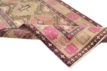 SHIRAZ VINTAGE PERSIAN RUNNER 91, 1000x3420mm