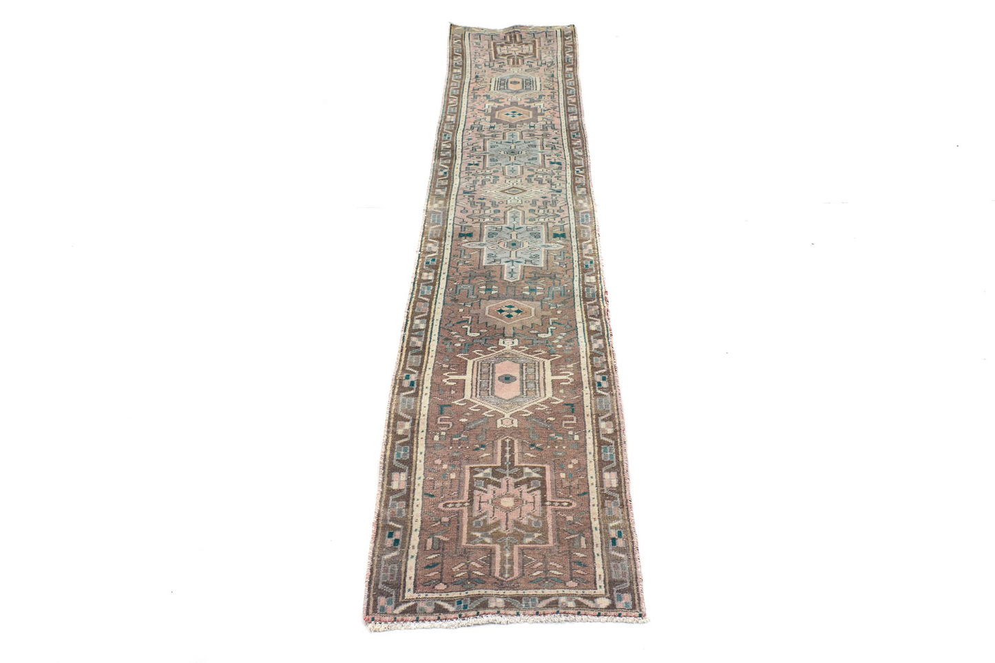 SHIRAZ VINTAGE PERSIAN RUNNER 96; 550x3060mm