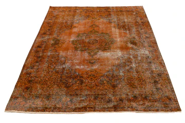 OVERDYED VINTAGE PERSIAN RUG 82; 2270x3100cm