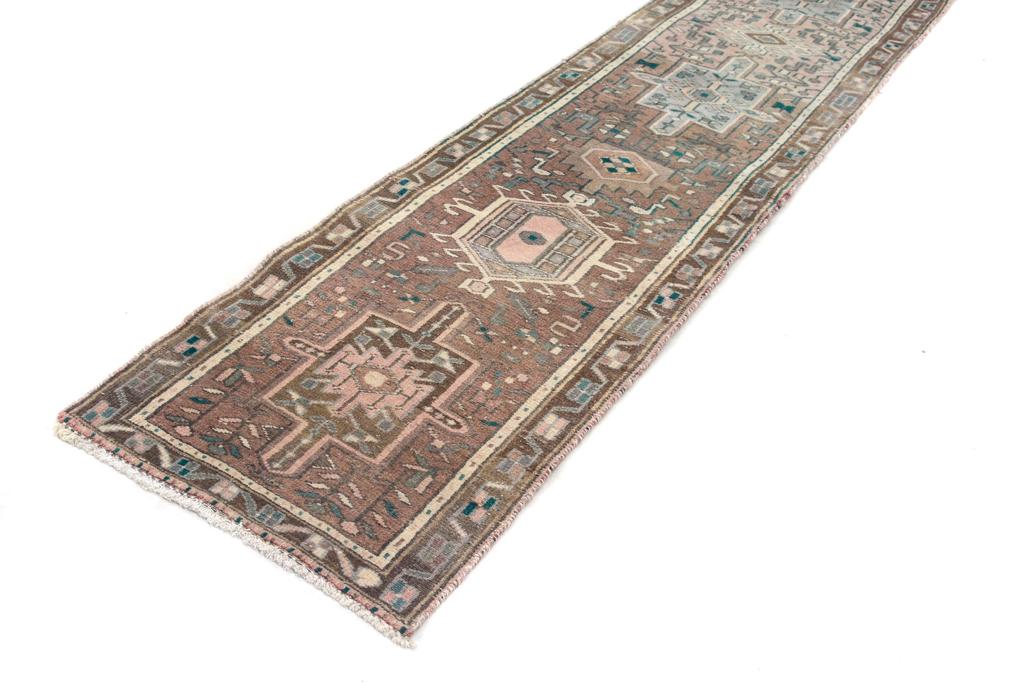 SHIRAZ VINTAGE PERSIAN RUNNER 96; 550x3060mm