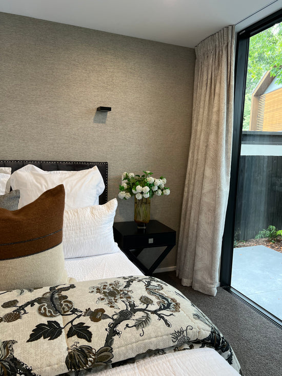 bedroom christchurch, custom curtains