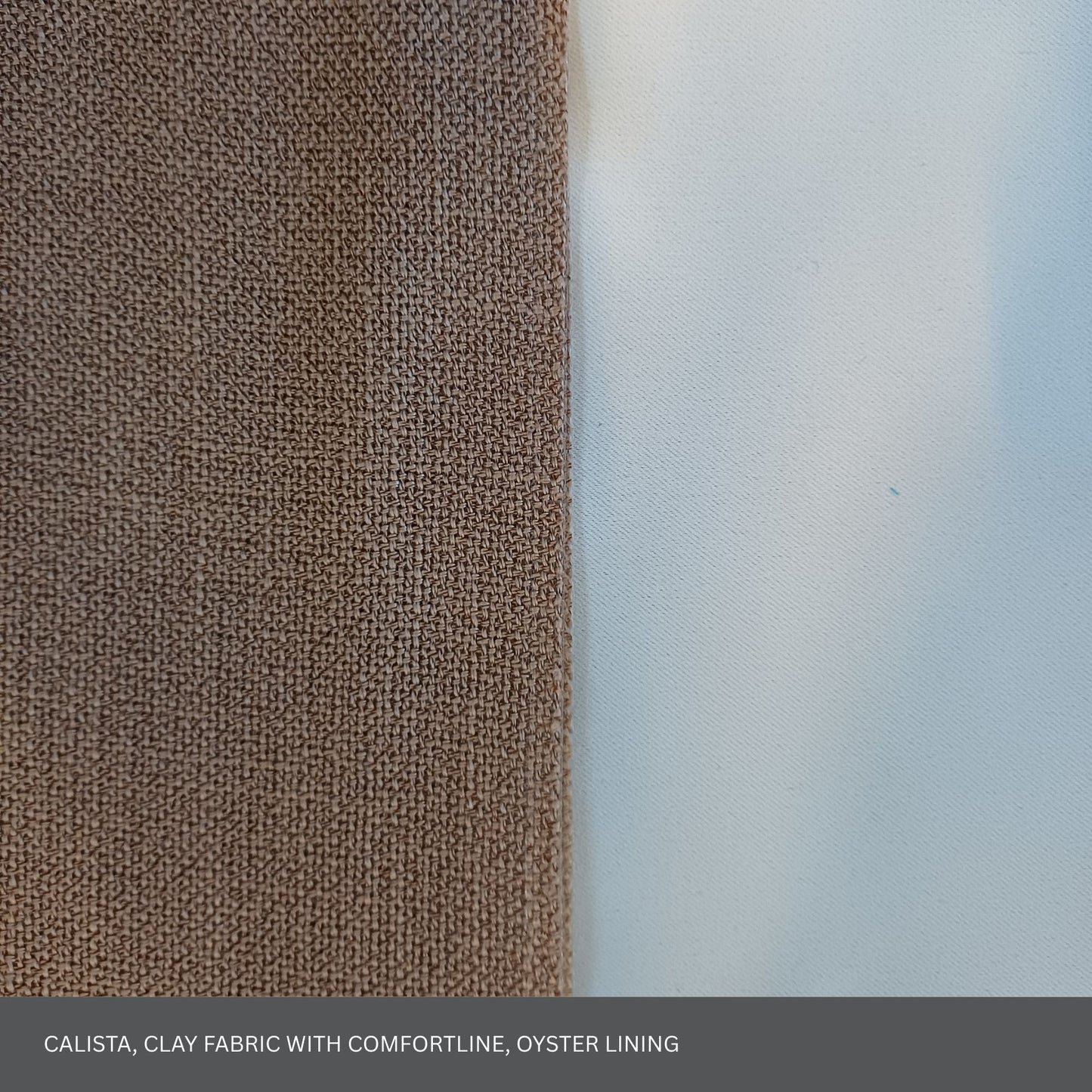 CALISTA CLAY SHEER OR LINED CURTAIN PRICED FROM $411