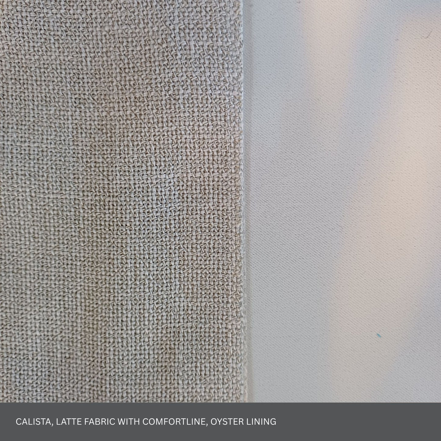 CALISTA LATTE SHEER OR LINED CURTAIN PRICED FROM $411