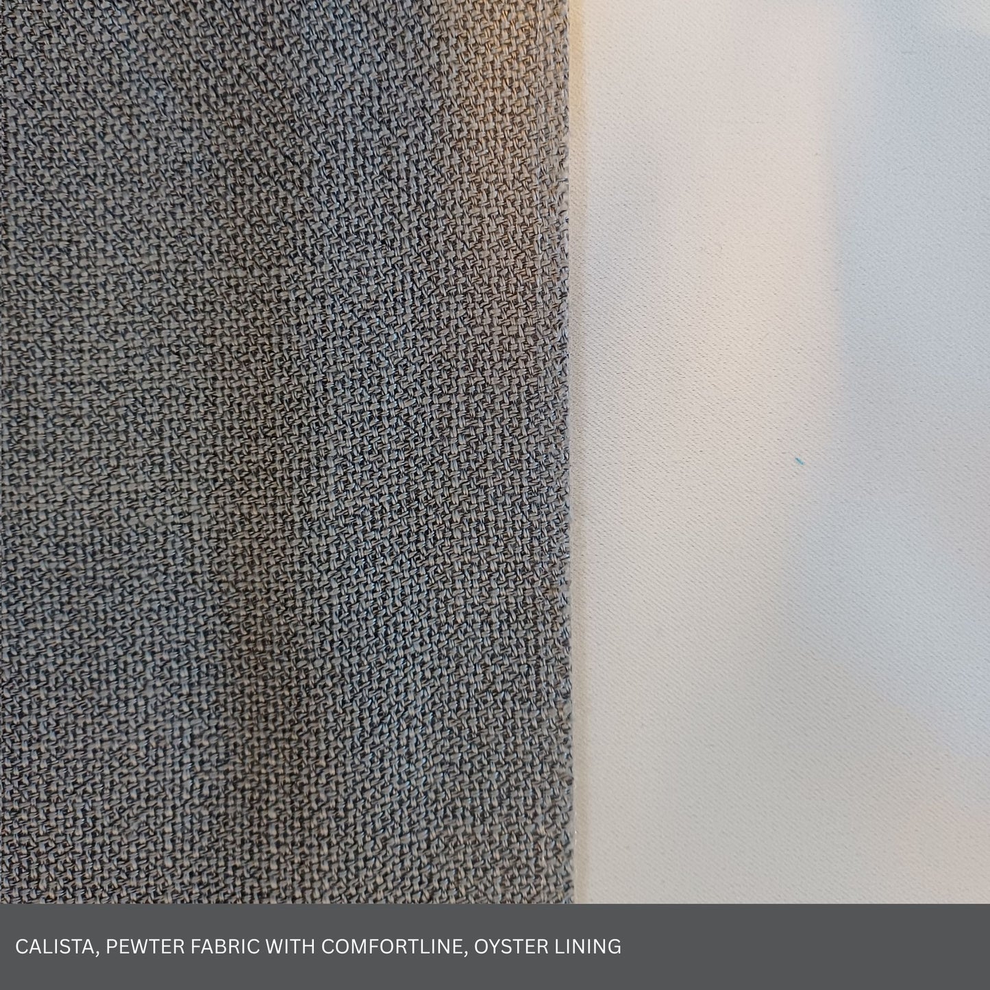 CALISTA PEWTER SHEER OR LINED CURTAIN PRICED FROM $411