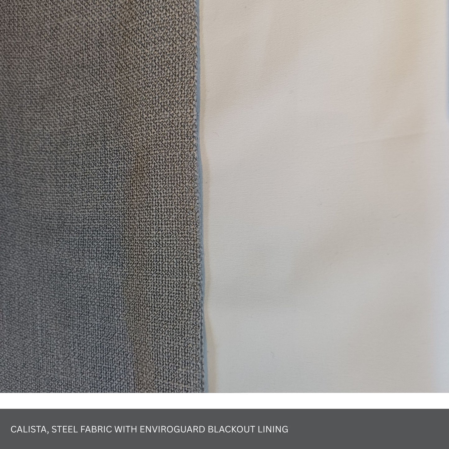 CALISTA STEEL MADE-TO-MEASURE SHEER OR LINED CURTAINS | CHRISTCHURCH & CANTERBURY NZ, FROM $411