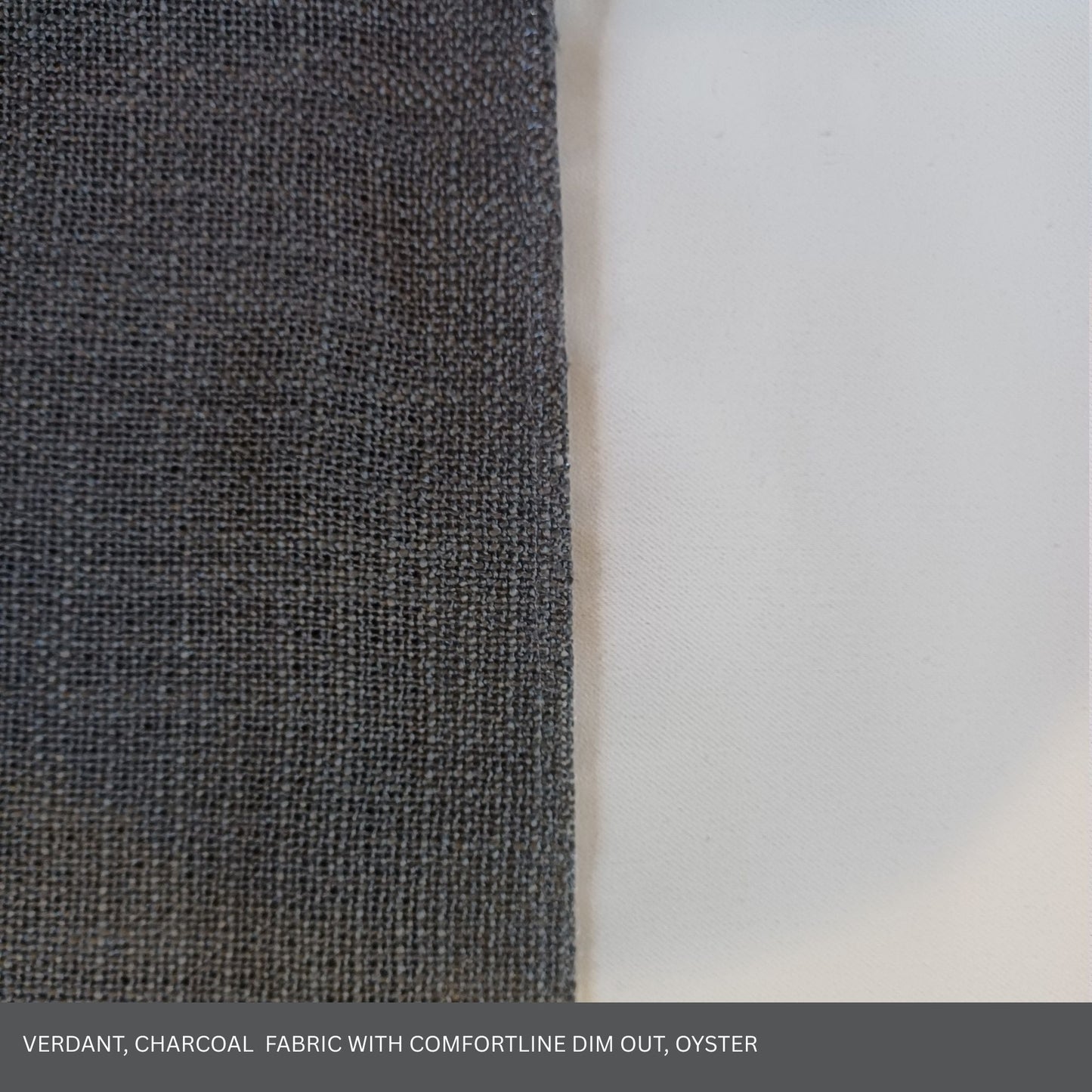 VERDANT CHARCOAL MADE-TO-MEASURE SHEER OR LINED CURTAINS | CHRISTCHURCH & CANTERBURY NZ, FROM $482