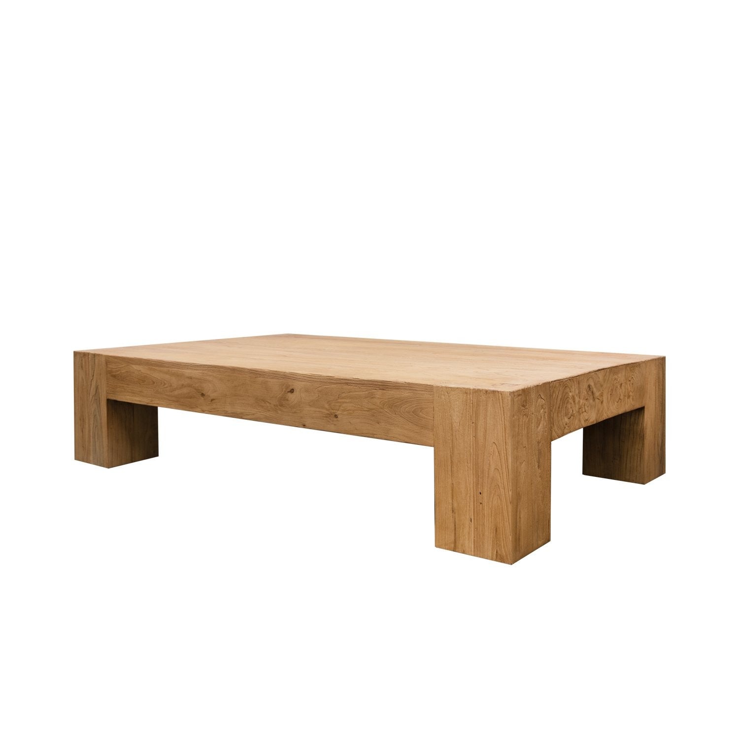 elm wood coffee table