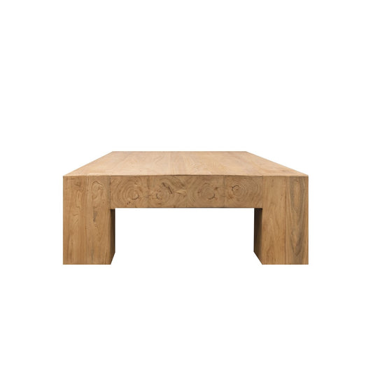 elm coffee table wood