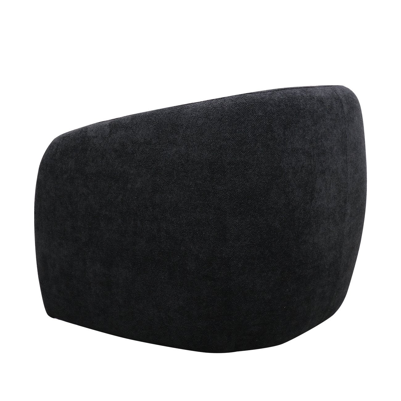 black swivel chair side view