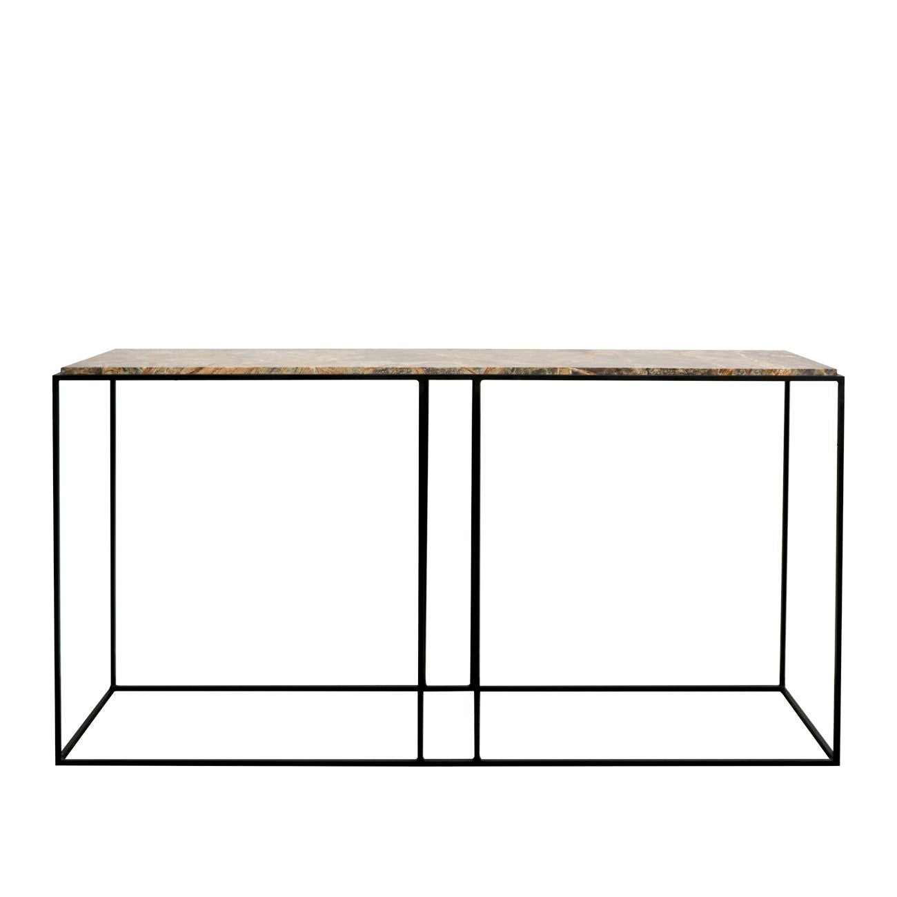 console table marble steel legs