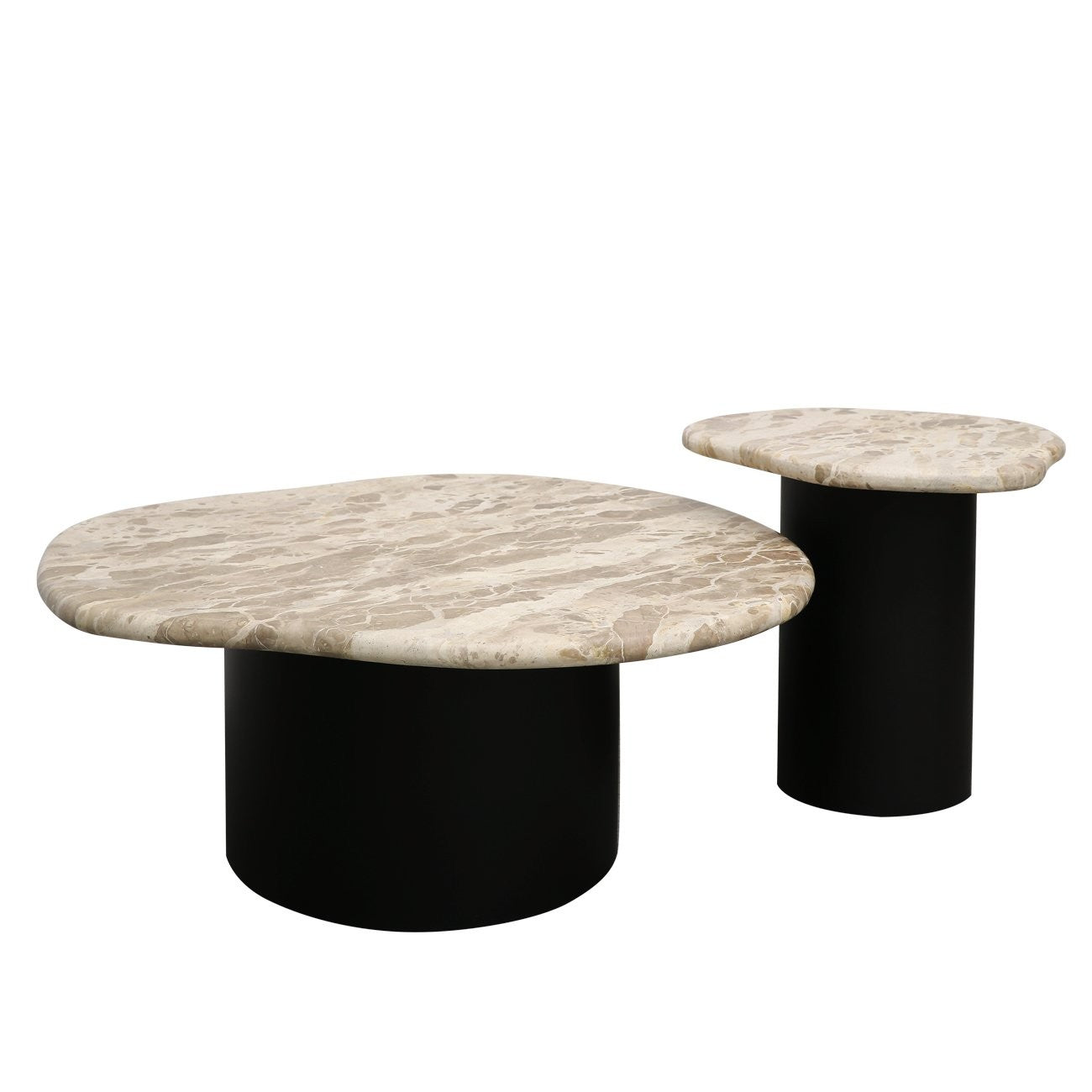 side table coffee table marble with black legs