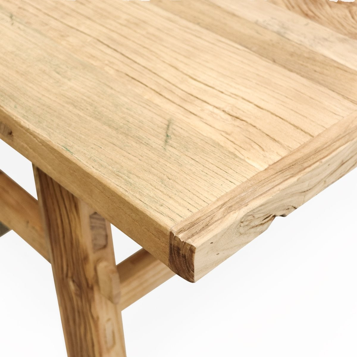 wood close up table