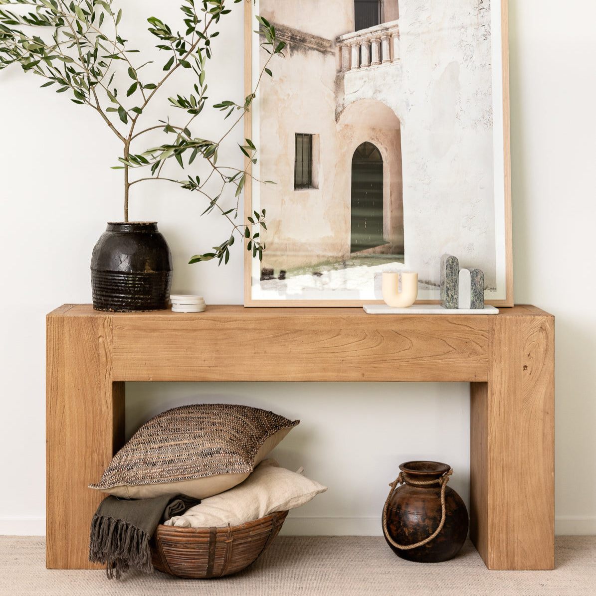 OLMA ELM CONSOLE: 1520x330x760mm