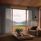 CALISTA INK MADE-TO-MEASURE SHEER OR LINED CURTAINS | CHRISTCHURCH & CANTERBURY NZ, FROM $411 - DesignSupplyCo