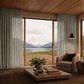CALISTA SAGE MADE-TO-MEASURE SHEER OR LINED CURTAINS | CHRISTCHURCH & CANTERBURY NZ, FROM $411 - DesignSupplyCo