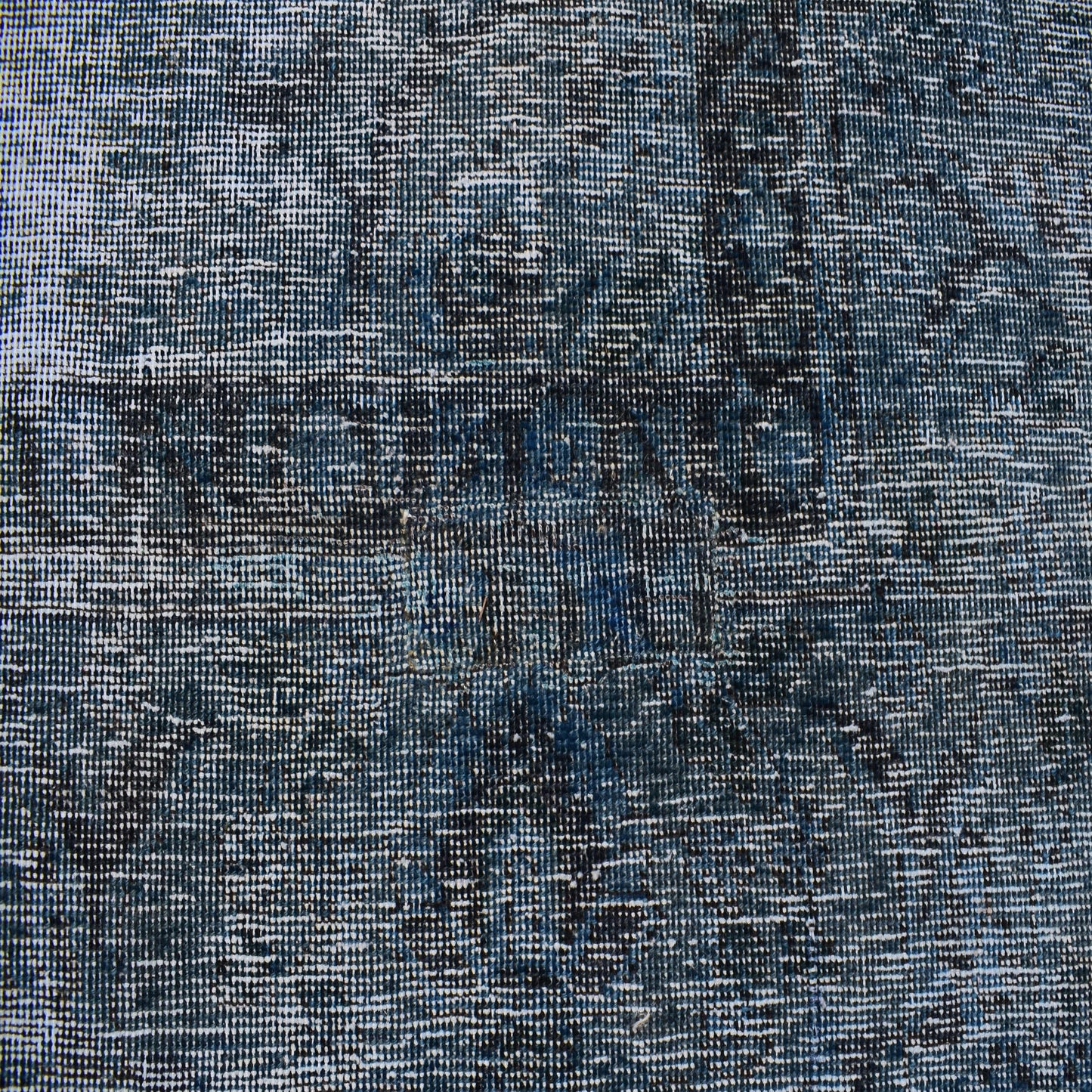 OVERDYED HAND KNOTTED VINTAGE PERSIAN RUG 56:  2750x3600mm