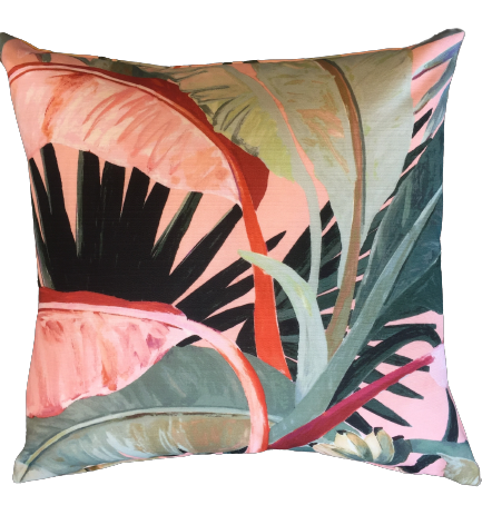 Tropicalia Outdoor Cushion 500x500 - Coral