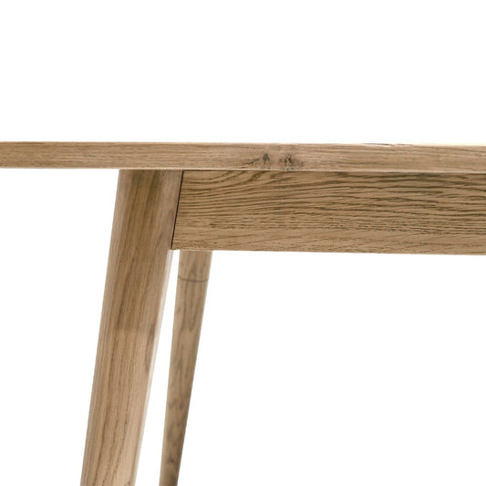 VAASA OAK DINING TABLE: 1800x850x750mm