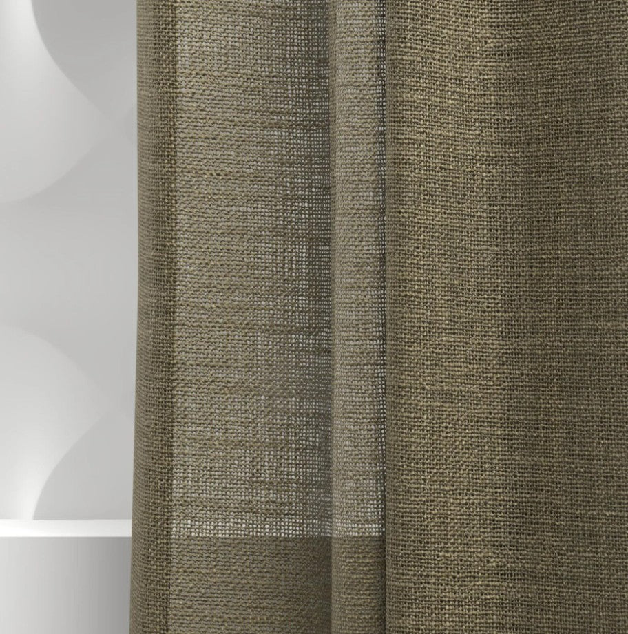 VERDANT CAMOUFLAGE SHEER OR LINED CURTAIN PRICED FROM $482