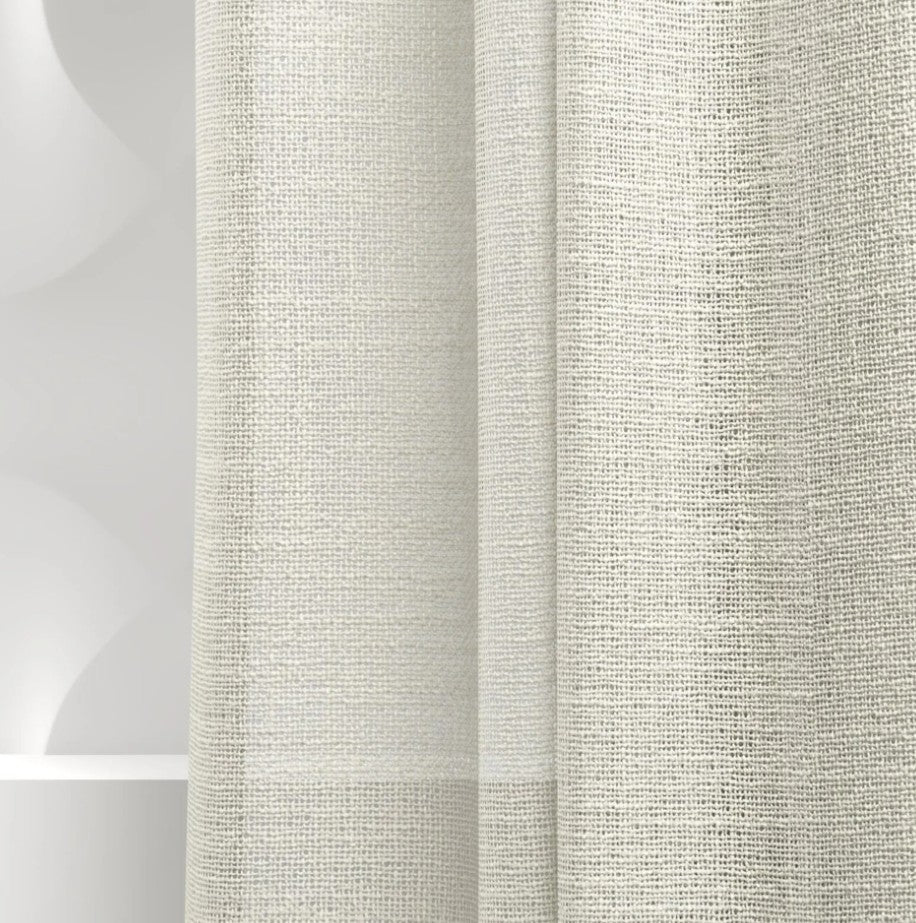 VERDANT FLAX SHEER OR LINED CURTAIN PRICED FROM $482