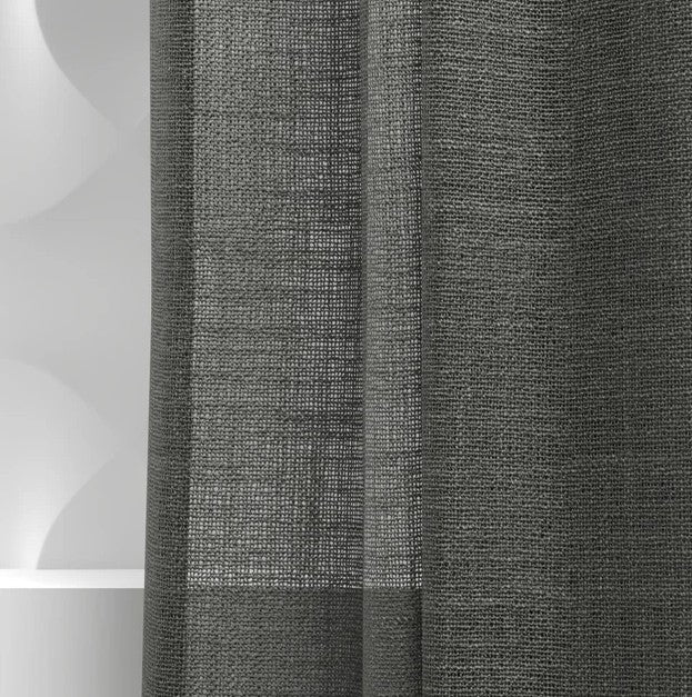 VERDANT, CHARCOAL SHEER OR LINED CURTAIN PRICED FROM $482