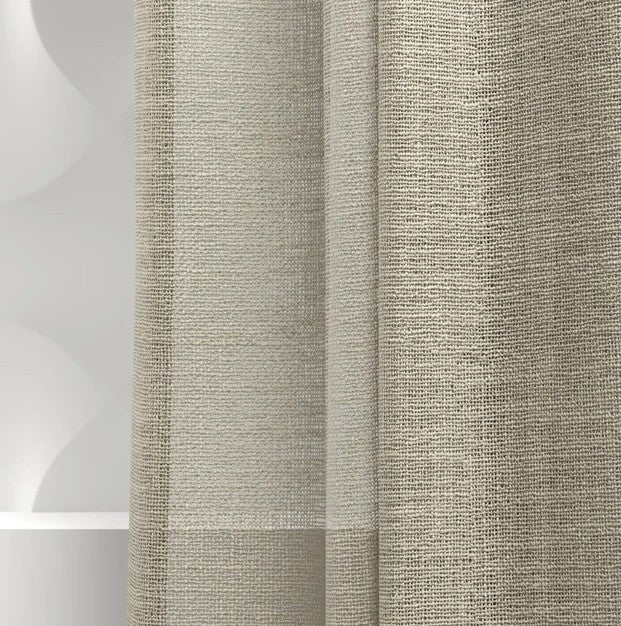 VERDANT EARTH SHEER OR LINED CURTAIN