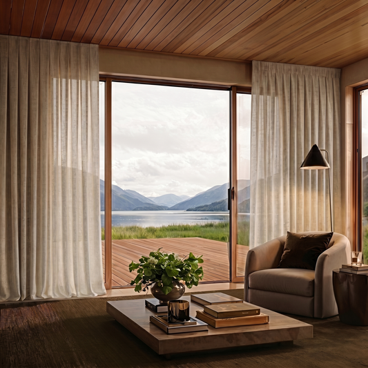 VERDANT PAPYRUS SHEER OR LINED CURTAIN PRICED FROM $482